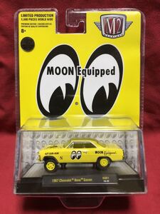 世界300台限定 chase M2 MACHINES 1/64 MOONEYES 1967 Chevrolet Nova Gasser ムーンアイズ シボレー ノバ ギャッサー チェイス