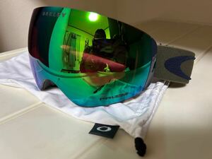 オークリー　oakley スキー　スノーボード ゴーグル　ライトデッキ　アジアンフィット　中古　すれ傷有り