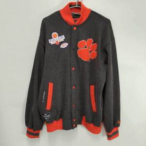 【中古】クレムソン大学 タイガース VARSITY SWEATJACKET ACC アメフト スタジャン ジャケット NCAA M メンズ