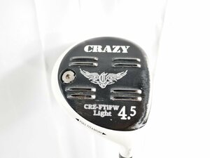 ☆【最終処分】クレイジー CRAZY CRZ Full Ti FW Light 4.5W 16° + Fire Express FW6 F2 中古！