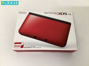 05 【現状】 ニンテンドー 3DS LL 本体 RED × BLACK Nintendo