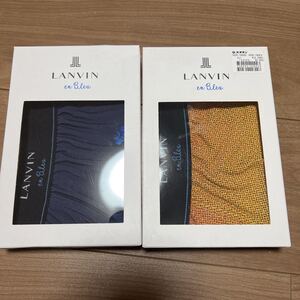 新品未使用　Lanvinランパンクボクサー(前閉じ) メンズ サイズM 2個セット　送料無料