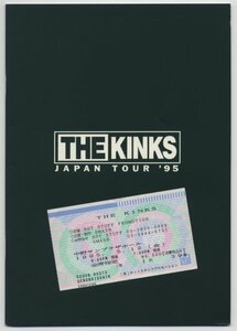 The Kinks【来日公演パンフレット　チケット半券付き】Japan Tour 1995