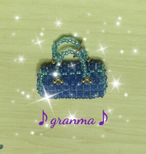 ♪granma♪ブルーバックストラップ