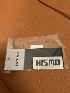 日本国内　正規品　当時物　本物　日産　ニスモ　nismo 純正　グッズ　ロゴ　エンボス　プレート　1984 メタル　ステッカー　シール　希少