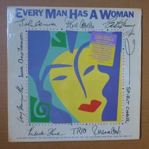 YOKO ONO, JOHN LENNON他「EVERY MAN HAS A WOMAN」米ORIG [POLYDOR] ステッカー有シュリンク美品