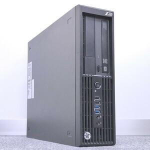 @AD122 HP Z230 SFF WorkStation Xeon-1230v3 4C8T メモリ16GB HDD-1TB DVD-RW Quadro Win7Pro64Bit