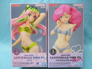 箱未開封 2種セット GLITTER&GLAMOURS うる星やつら ラム-Ⅱとラン/LUM-Ⅱ&RAN 現状品/定形外710円 バンダイ ナムコ/高橋留美子