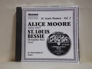 [CD] ST. LOUIS WOMEN / VOL.2 - ALICE MOORE AND ST. LOUIS BESSIE