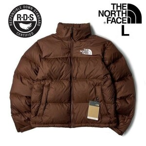 1円～!売切!【正規新品】THE NORTH FACE◆1996 RETRO NUPTSE JACKET◆ダウンジャケット ヌプシ US限定 RDS ロゴ刺繍(L)茶 190122-160