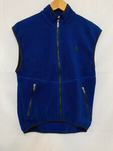 THE NORTH FACE ザノースフェイス 90s フルジップフリースベスト Vintage タグ切れ サイズ: 相当 カラー: ブルー系 ネイビー系 メンズ