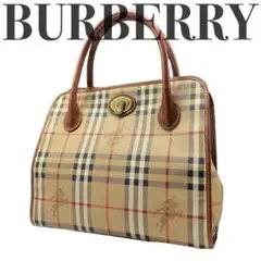 極美品✨ BURBERRY バーバリー ハンドバッグ ノバチェック ホース