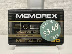 MEMOREX METAL IV 90 Metal Position 未開封新品