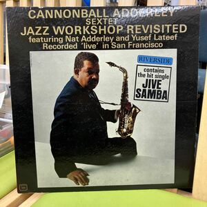 【LP】オリジ★キャノンボール・アダレイ / CANNONBALL ADDERLEY/ジャズ・ワークショップ・リヴィジッテッド/ US盤/ RIVERSIDE RM 444 MONO