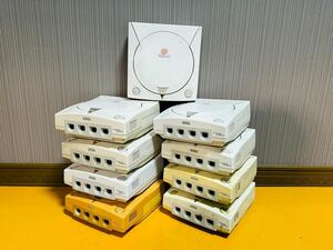 （227）　SEGA セガサターン ドリームキャスト HKT-3000 日本製品　まとめ売り　9個　本体