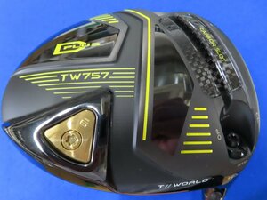 【中古・訳あり/試打用】本間ゴルフ　2022　T//WORLD　TW-757 TYPE-D PLUS（ディープラス）ドライバー（10.5°）【R】VIZARD for TW757-45