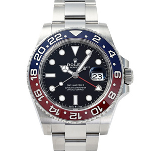 ロレックス ROLEX GMTマスターII 126710BLRO ブラック文字盤 新品 腕時計 メンズ