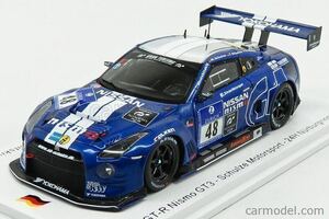 ◆未展示 & 未開封！激レア！日産GT-R NISMO GT3前期モデル1/43 Nissan GT-R NISMO GT3 「グランツーリスモ」2016年ニュル24時間レース