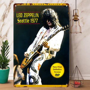 Rock Poster / ロックポスター【 レッド・ツェッペリン / Led Zeppelin 】メタル ポスター /ブリキ看板/ヴィンテージ/メタルプレート-10