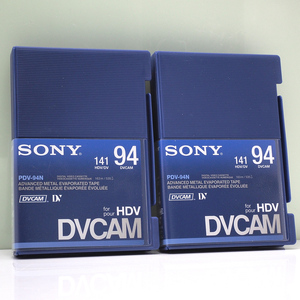 2本 SONY PDV-94N スタンダード DVCAM テープ 94分 業務用テープ 未使用 2本まとめてセット ソニー 141 HDV / DV 94 DVCAM