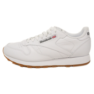 Reebok リーボック CLASSIC LEATHER クラシックレザー ローカットスニーカー ホワイト US8/26cm 49799