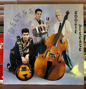 UK盤【DELTAS-Boogie Disease】LP-80’s ネオロカビリー R&R Rockin’ Blues●クラブヒット Heart Attack収録●1st●50’s style カバー