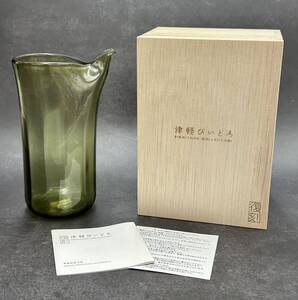 【☆新品☆復刻】津軽びいどろ　七里長浜　カラフェ　石塚硝子