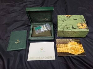 ■本物ROLEXボーイズBOX＆コマ付属品一式■ロレックス箱.ボックス.ケースその51