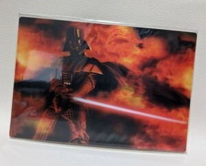 ■スター・ウォーズ STARWARS ポストカード 立体 DARTH VADER on Fire ダース・ベイダー B2303101