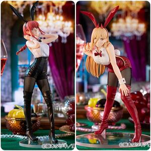 未開封 2種set◇チェンソーマン マキマ パワー ビッキュートバニーズ フィギュア Chainsaw Man BiCute Bunnies Figure Makima & Power