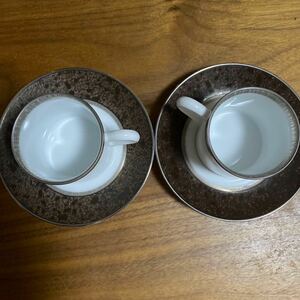 NORITAKE カップ&ソーサー 2個