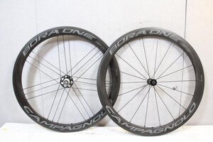 ○Campagnolo カンパニョーロ BORA ONE 50 AC3 RIM シマノフリー 11/12s対応 クリンチャー ダークラベル カーボンホイールセット