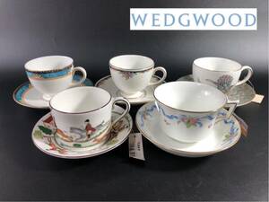 1000円〜■★WEDGWOOD★ ウェッジウッド ウィリアムズバーグ ハミングバード 他 カップ&ソーサー 洋食器 まとめ★okoy2778294-317★r30678