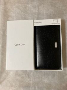 未使用 Calvinklein カルバンクライン 長財布 小銭入れあり