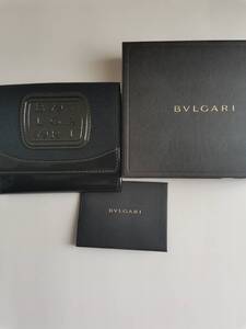 ※※※ゆうパケットプラス　送料無料　ブルガリ BVLGARI 2つ折り　財布 　 エナメル