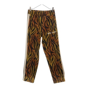 Palm Angels パームエンジェルス TIGER PRINT TRACK PANTS PMCA007E20FAB005 総柄 タイガープリント トラックパンツ イエロー/ブラック