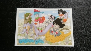 ドラゴンボール展 ポストカード 【希少】孫悟空 ブルマ ヤムチャ ウーロン チチ プーアル 鳥山明 THE WORLD OF DRAGON BALL