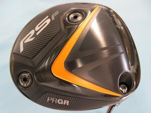 【中古・試打用】PRGR（プロギア）2022 RS-F ドライバー（10.5°）【S／M-43】TOUR AD FOR PRGR ＜ヘッドカバー、レンチなし＞