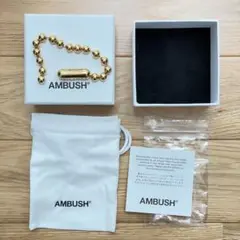 新品 AMBUSH ボールチェーンブレスレット ゴールド アンブッシュ