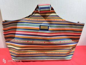 JIM THOMPSON ジムトンプソン バッグ トートバッグ カラフル 幅52cm 高さ26cm [0708]