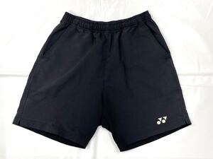 9★即決★ヨネックス★ハーフパンツ★Sサイズ（UNI男女兼用サイズ規格）★黒★ベリークール★中古★YONEX★バドミントン★テニス★