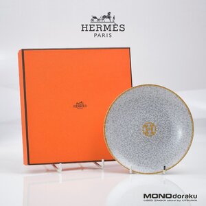 エルメス モザイク ヴァンキャトル HERMES MOSAIQUE AU 24 プレート 16cm 美品 (2)