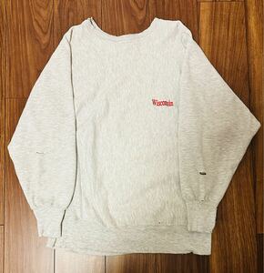 80s Champion ウィスコンシン リバースウィーブ トリコタグ XL ヴィンテージ ビンテージ REVERSE WEAVE チャンピオン