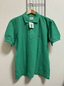 新品（タグ付き）［UNITED COLORS OF BENETTON］ベネトン　半袖ポロシャツ グリーン　48 Y3185