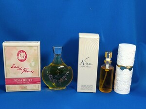 2点セット　NINA　　ニナリッチ　Eau　de　Fleurs　100ml　NINA　RICCI　50ml　1.7FL　香水