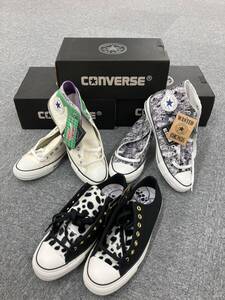 □M217-H21-1916 CONVERSE コンバース コラボスニーカー ３点セット ワンピース ジョジョ メンズ 28cm 靴 ※未使用 箱付き