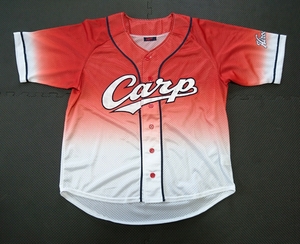 広島カープ Carp 応援ユニフォーム グラデーション M 