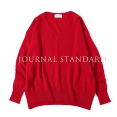 549u*ジャーナルスタンダード カシミヤ100% ニット プルオーバー