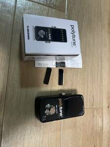 tc electronic polytune 3 noir mini 中古美品　チューナー