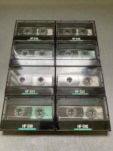 中古 カセットテープ ソニー SONY HF-S 8本セット 記録媒体